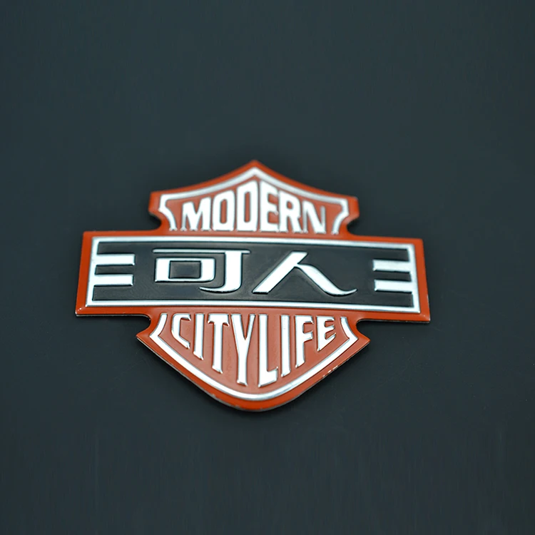 Professional Custom Car Logo Emblem Adhesive