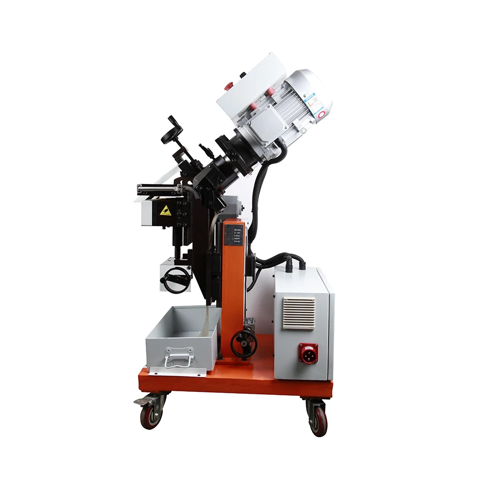 
High Efficiency Portable Self-move Metal Plate Edge Chamfering Beveling Machine 