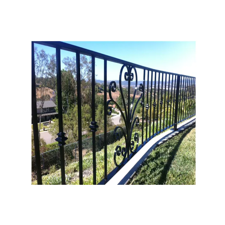 Стальные рабочие кованые железные промышленные заборы, садовые ворота от бренда XGZ в Китае