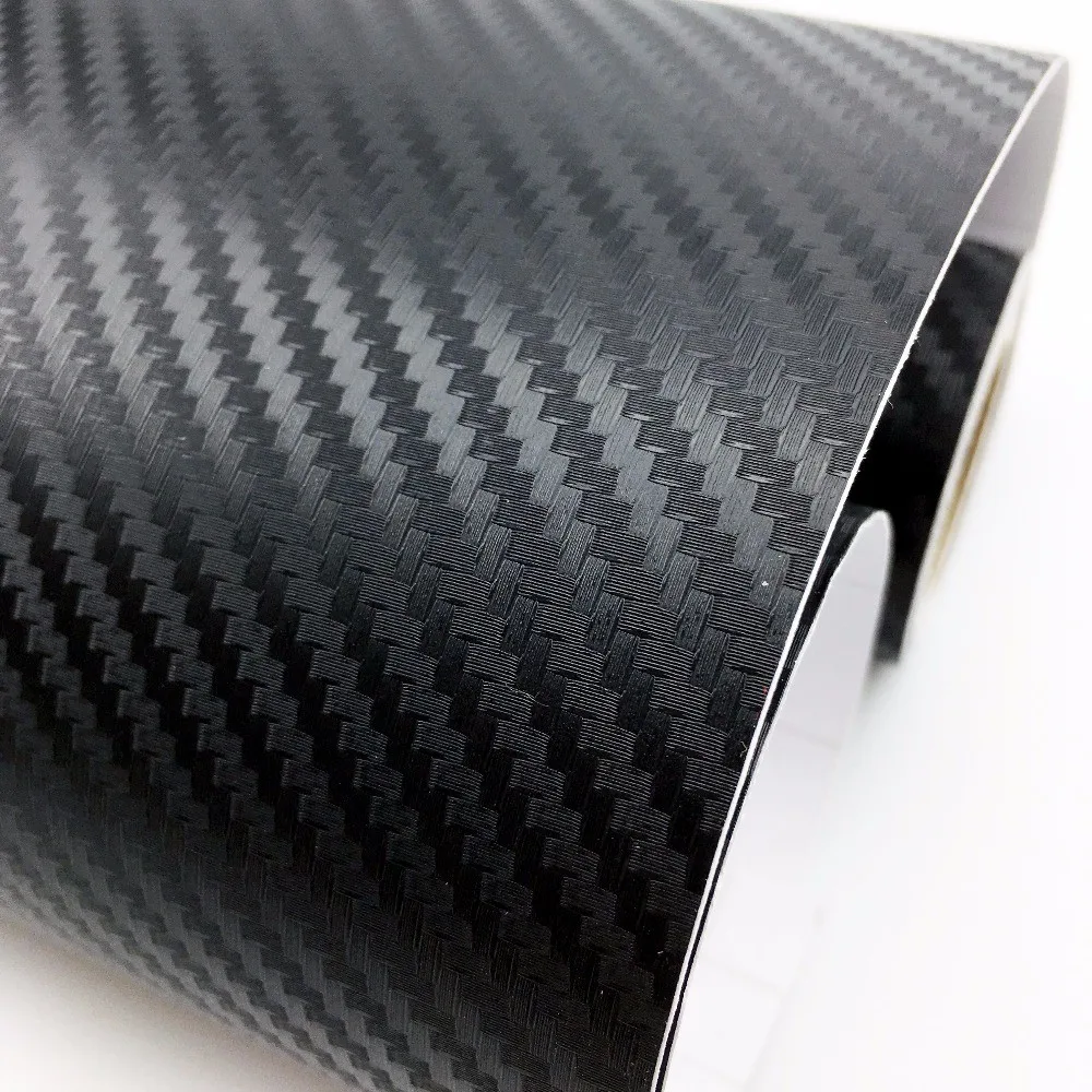 3D carbon fiber vinyl hydrographic film for car sticker film roll