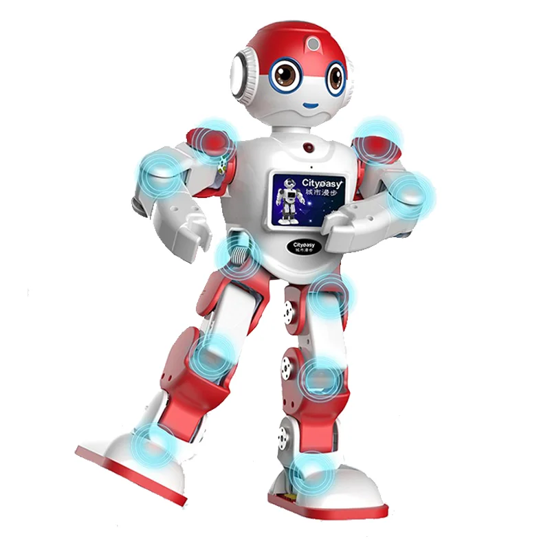 smart Kids Robots For Children Dancing Smart Electric Robot Toys With Lights And Music and education