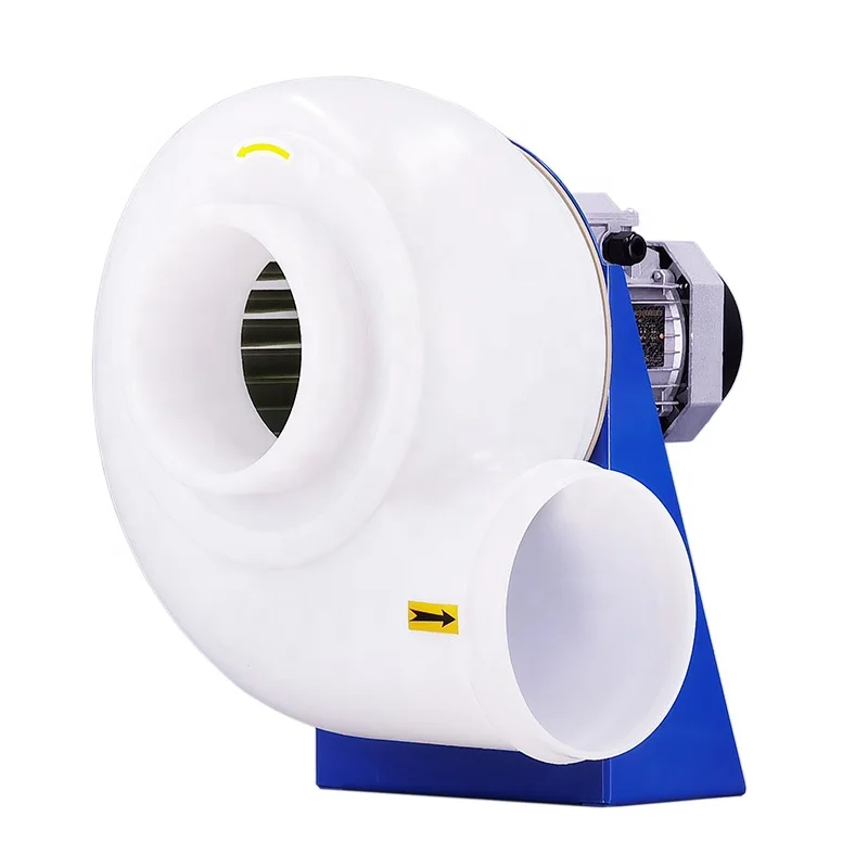 MPCF-250-F4S Plastic Chemical lab Anti-corrosive polypropylene fume hood blower