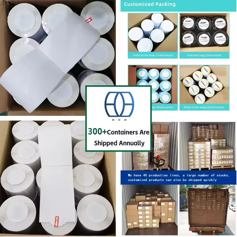 hot selling custom any size shipping sticker 4x6 direct thermal labels