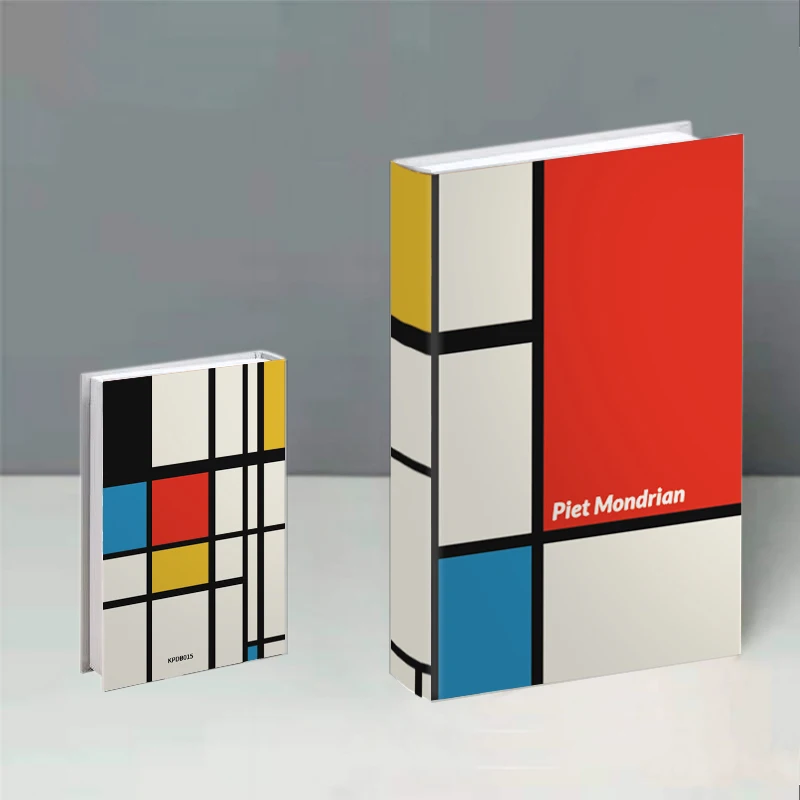 wholesale decorative white hardback blank books white farmhouse decorative fack book set decor for display