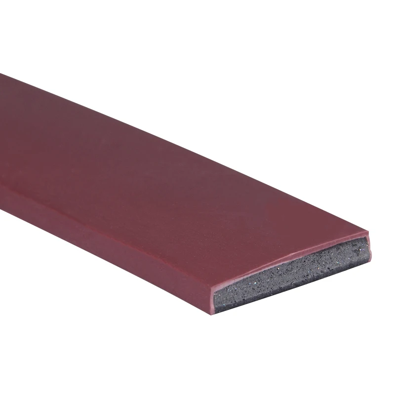 Adhesive backed Graphite intumescent strip fire door smoke seal flame retardant fire seal