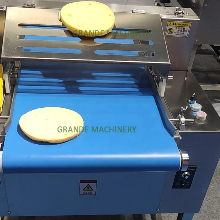 2022 Grande Heavy Duty Horizontal Small Cake | Burger Bun | Sponge Cake Slicing Cutting Machine with Superior Quality