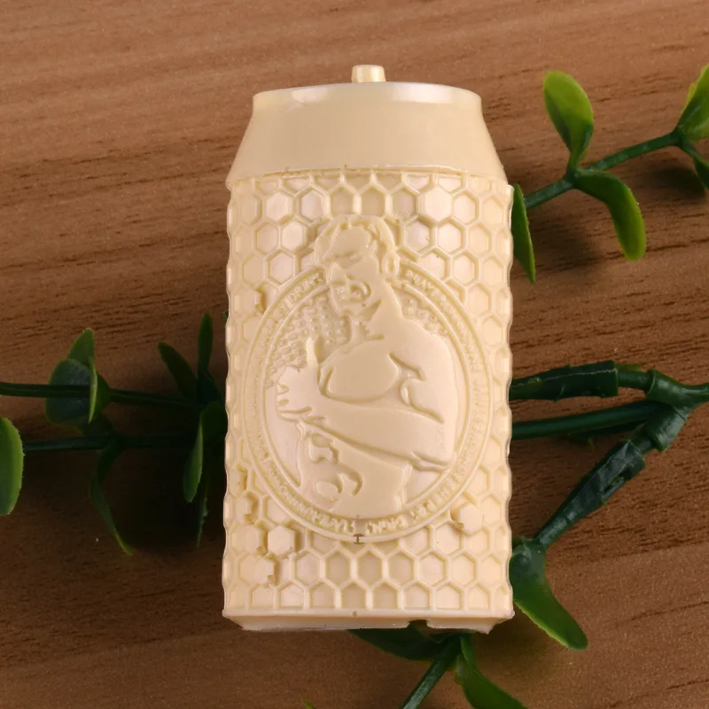 
Fusimai Can-shape Silicone Candle Mould 3D Cylinder Can Shaped Candle Molds 