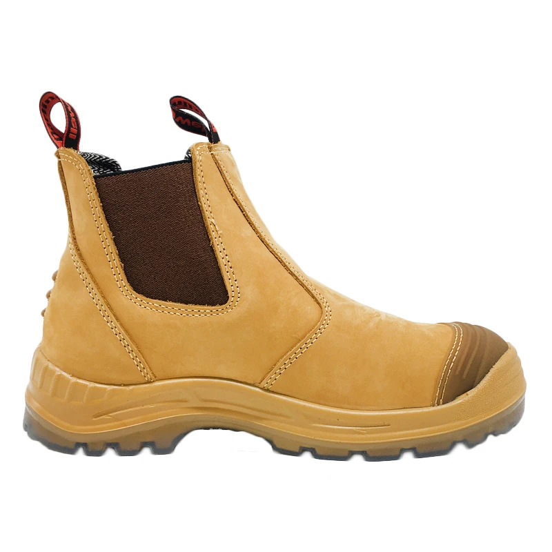 DARLINGWELL safety shoes industrial safety BOOTS with steel toe cap 6 inch Steel Toe, Slip On Safety Oiled Leather Shoes for man