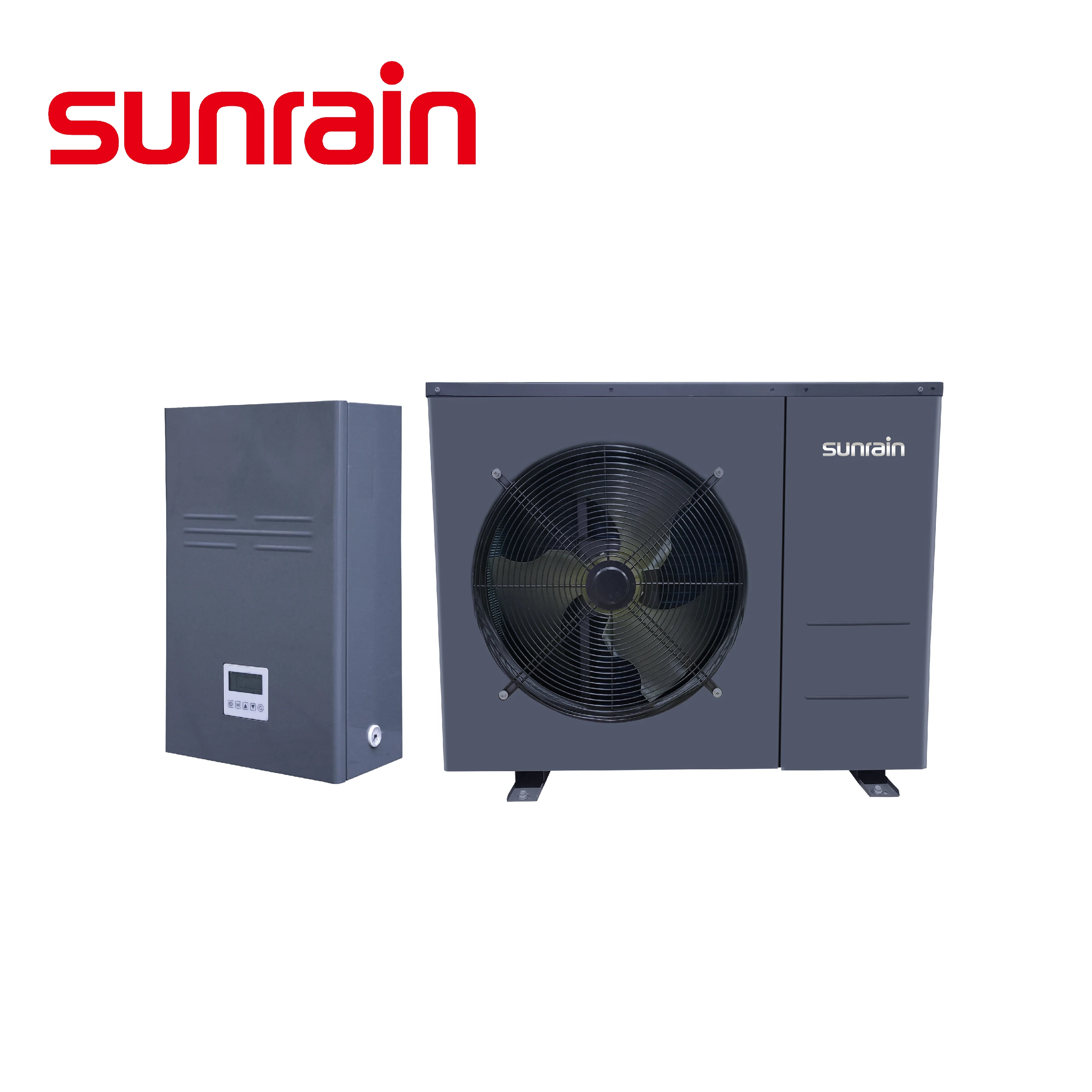 SUNRAIN R410A/R32 лучшая цена теплового насоса нагреватель воздуха с источником воды инвертор постоянного тока Evi тепловой воздух в воду для