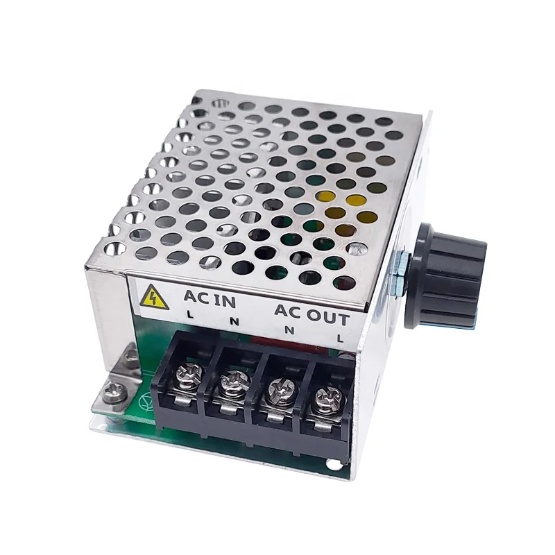 AC 220V motor speed controller AC voltage regulator SCR 4000W dimmers rectifier WM controller