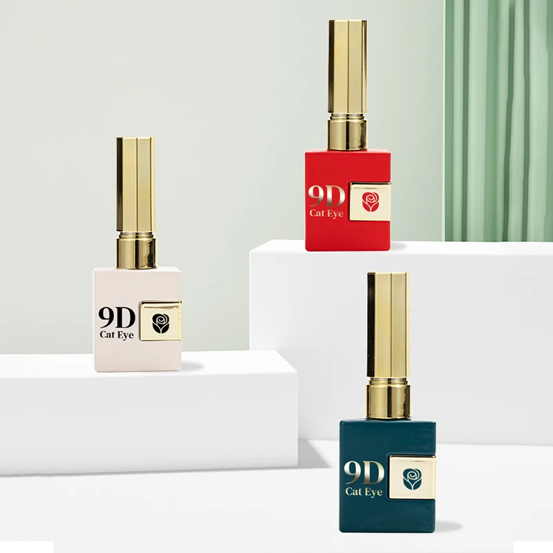 New Arrival 9d cat eye nail gel polish non-toxic salon beauty product cat eye gel polish magnetic 9d
