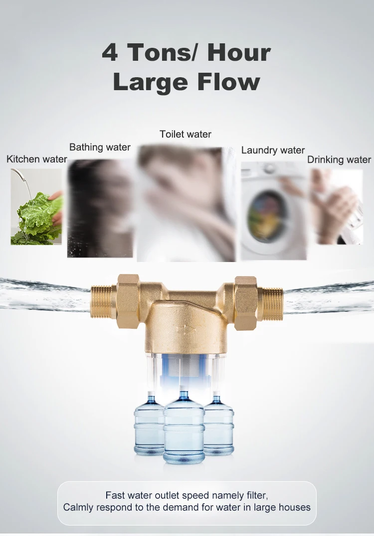 Large Water Treating Flow Spin down Sediment Filters Premium Water Treatments Other Front Water Filters