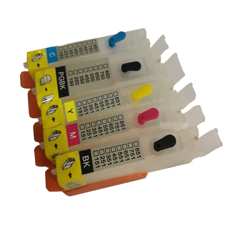 PGI 450 451CISSEmpty Refill Ink Cartridge for Canon ip7240 MG5440 MX724 MX924 MG6340/ MG7140 printer recycle ink cartridge
