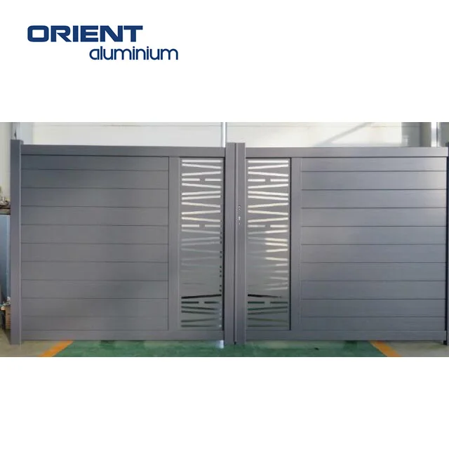 Portail aluminium battant BONDI | L. 3m x H. 1.6m