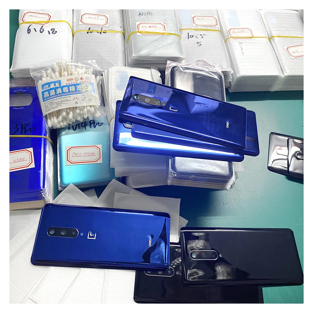 For 1+ Back Cover Necessary For Mobile Phone Repair Shop Tempered Glass Anti-Scratch Camera Phone Cell Phone Spare Parts