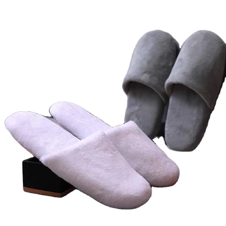 Wholesale Industry high quality personalized custom luxury disposable hotel slippers for guest