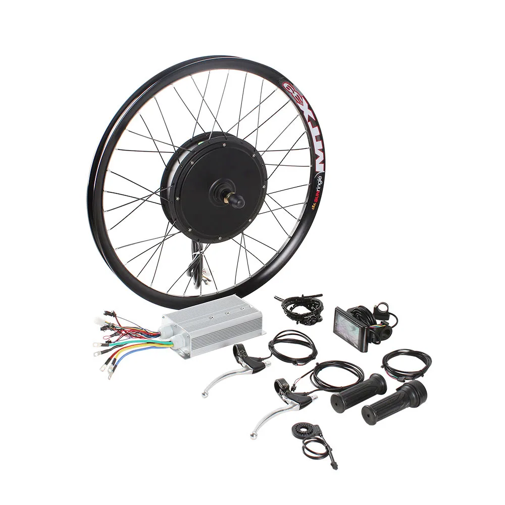 Hot selling High Power 2000w 3kw Rear Hub Motor Electric Bike Conversion Kit for DIY Ebike