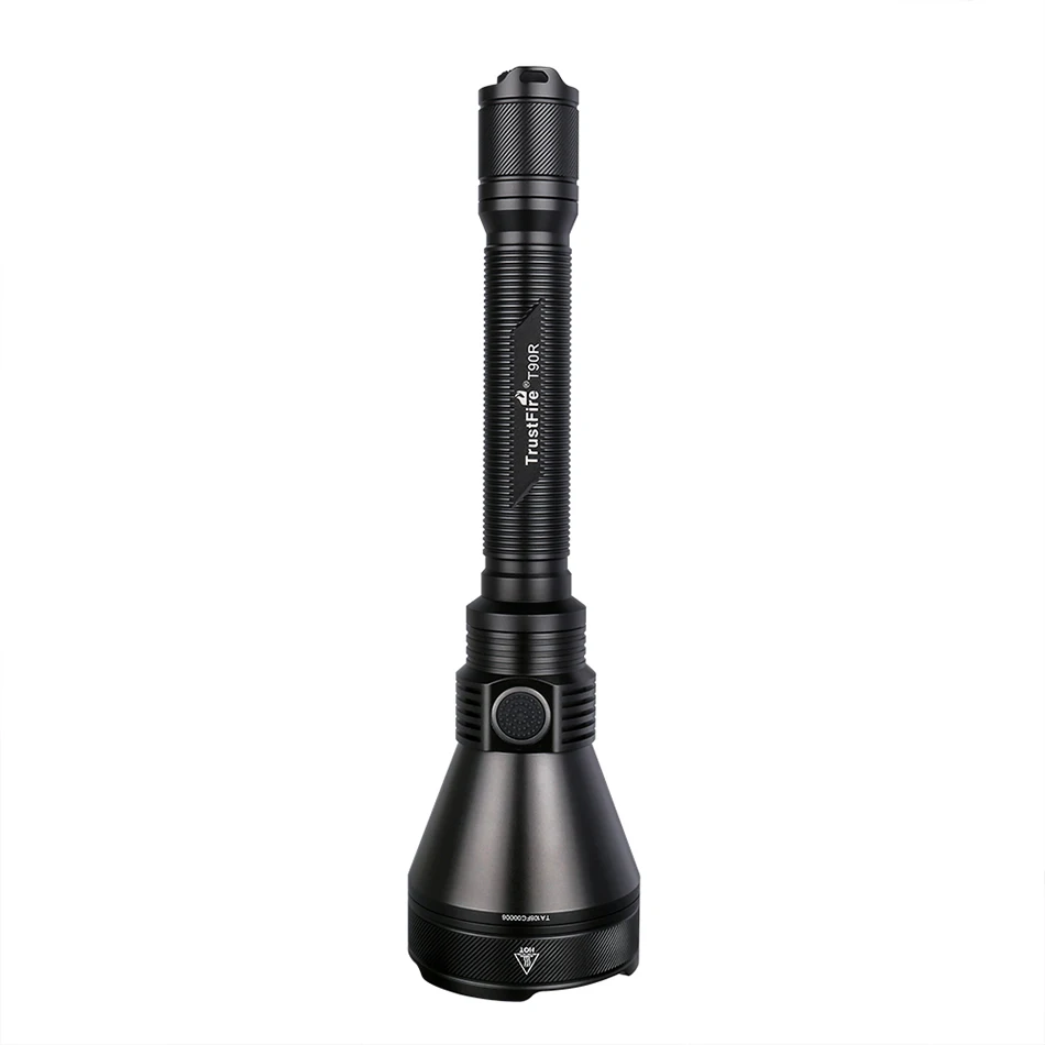 TrustFire T90R 1pcs LED Ultra Long Range 1.6KM Flash Light 4800 Lumens Flashlight Most Powerful Torch