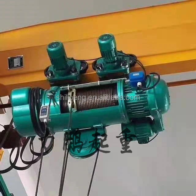 Customized steel wire rope electric hoist CD single speed electric hoist MD double speed electric hoist by manufacturer