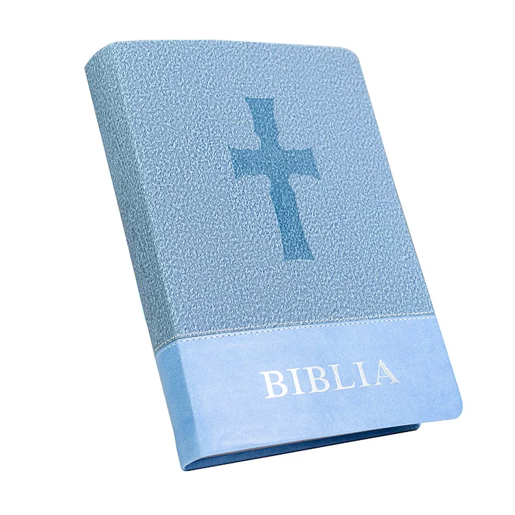 Кожаный Органайзер украшенный чехлом из Библии горячее тиснение мягкой искусственной кожи Niv дизайнерский кожаный