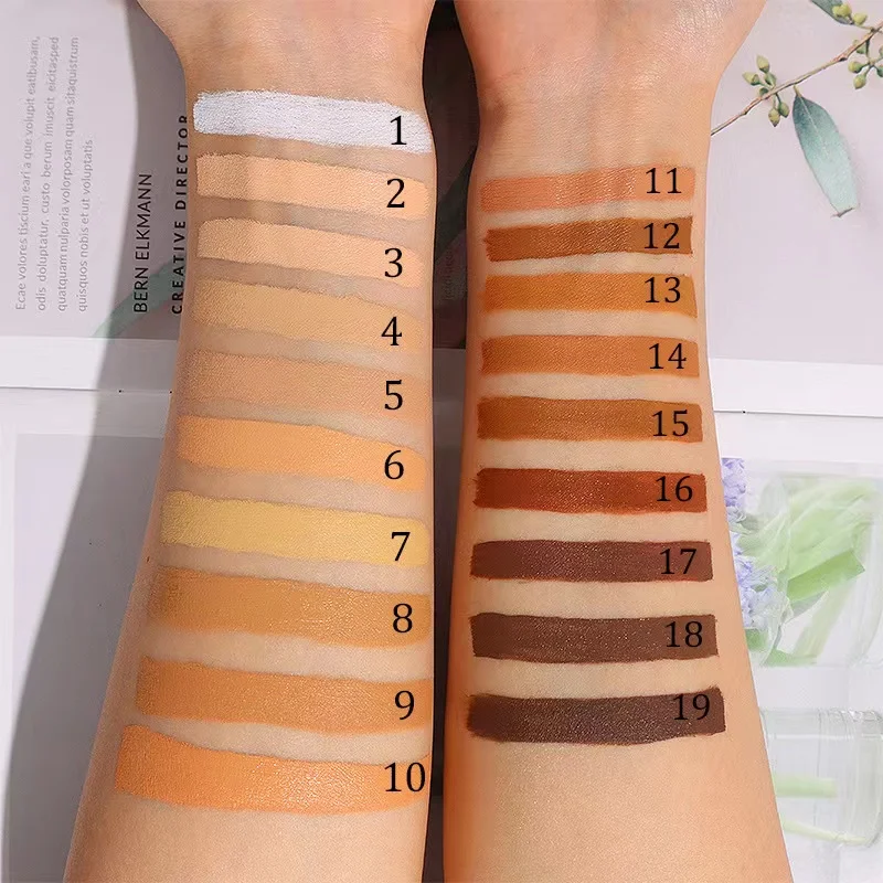Factory Price Vegan Concealer Foundation Make Up Creamy Concealer Palette