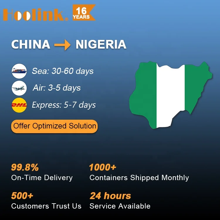 Агент по морской доставке грузов из Гуанчжоу Циндао Иу Китай в Нигерию