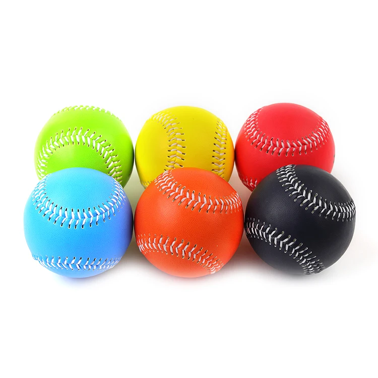 
PVC Leather weighted baseball training 9inch 3 4 6 7 9 11oz different colors 