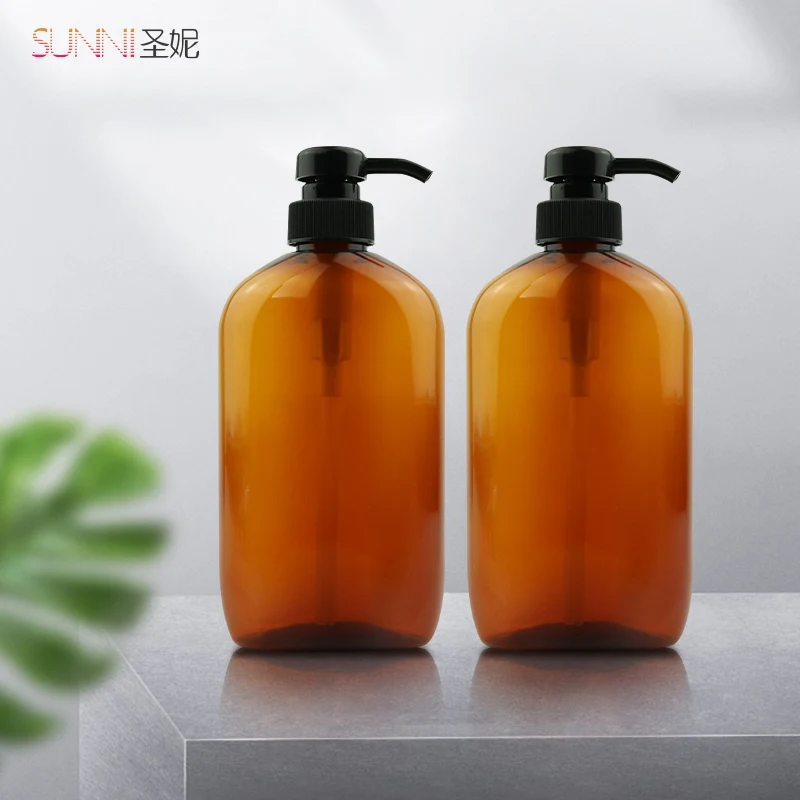 
600 ml Plastic bottle horse oil shampoo for hair conditioner 