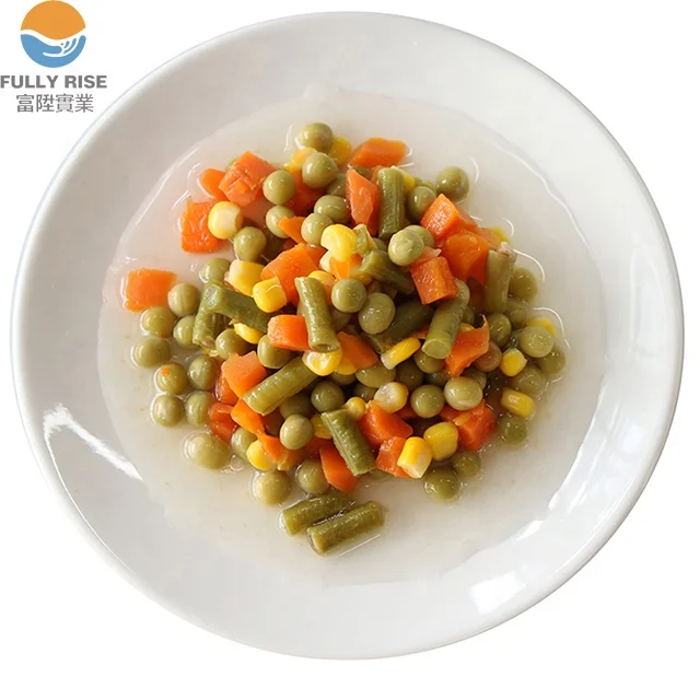 Good taste canned mixed vegetable in can china wholesale
