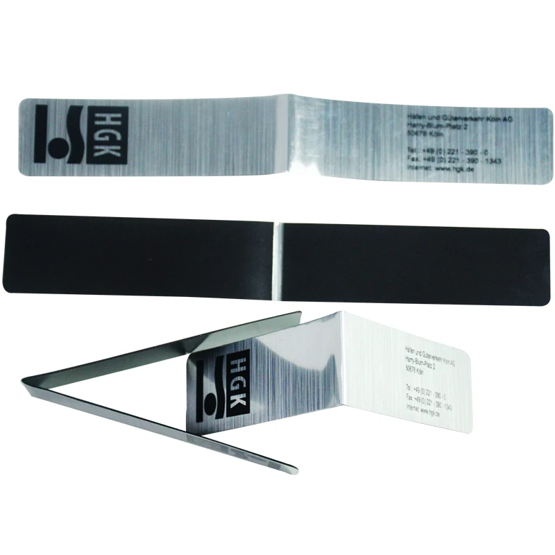 New arrivals products full color printing paper bookmark / folding magnetic bookmark