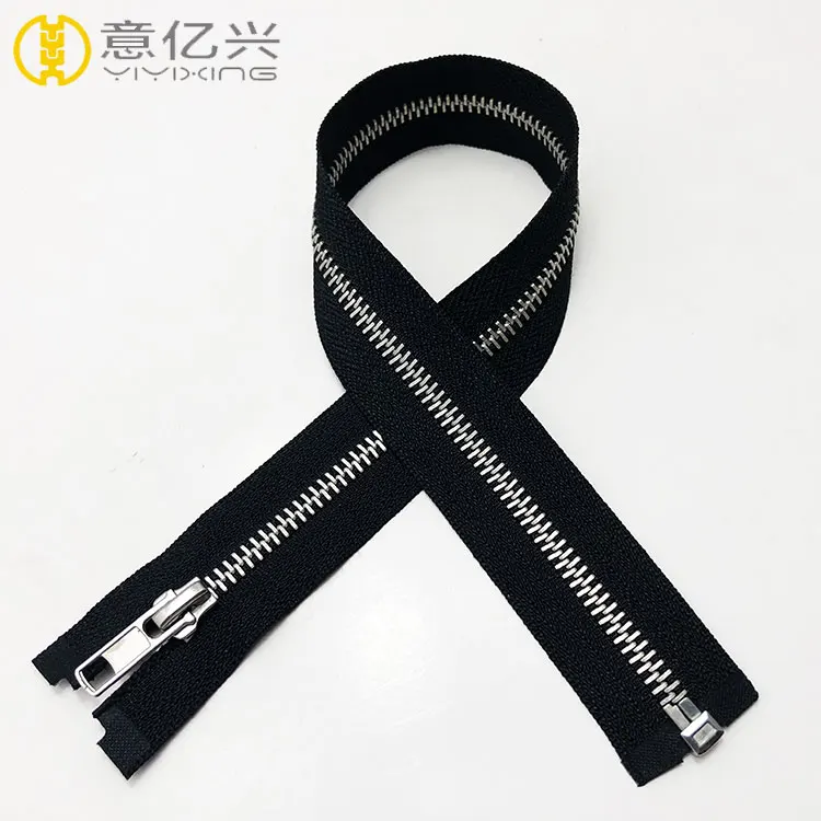 Custom Metal Teeth Zipper for Quality Cloth Tape Fine Slider Zipper Wholesale