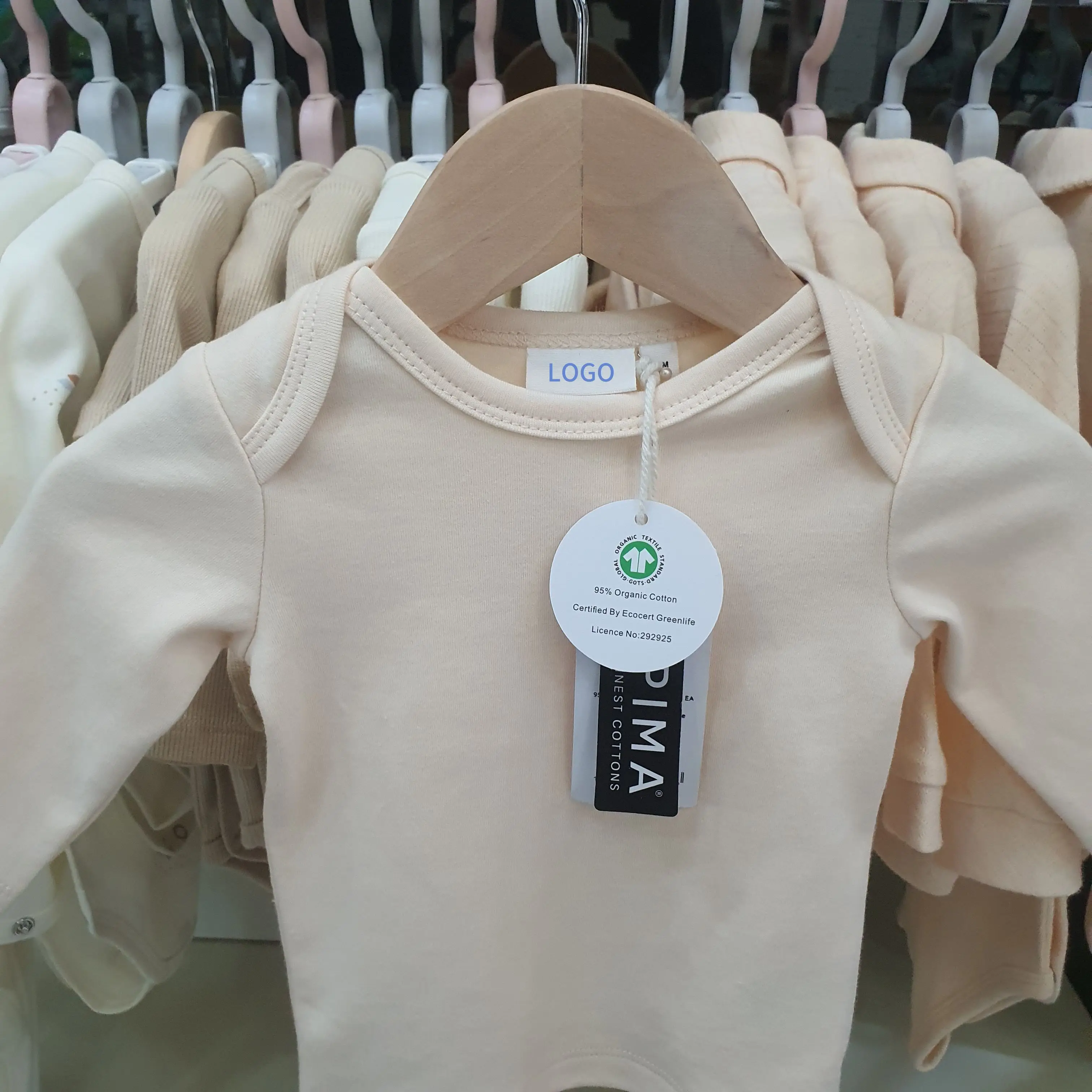 Spring T-shirts Organic Cotton Clothes Tops Unisex Peru Pima Cotton T shirt for  0-12M BabiesToddler Envelope Collar Oversize