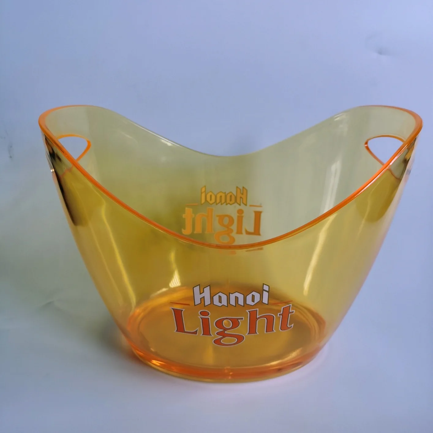 4L acrylic champagne or wine  bottle ice bucket kitchen fruits and vegetable storage container