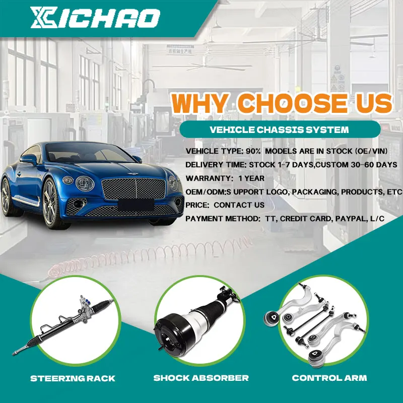 XICHAO car Air Suspension Front Strut Shock Absorber For Audi A6L C6 4F 2004-2011 OEM 4F0616039 4F0616040