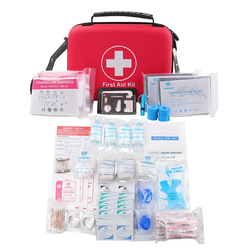 Top selling portable multifunctional emergency medical kit outdoor travel Professional Medical Supplies first aid kit