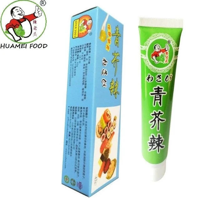 Japanese style wasabi paste