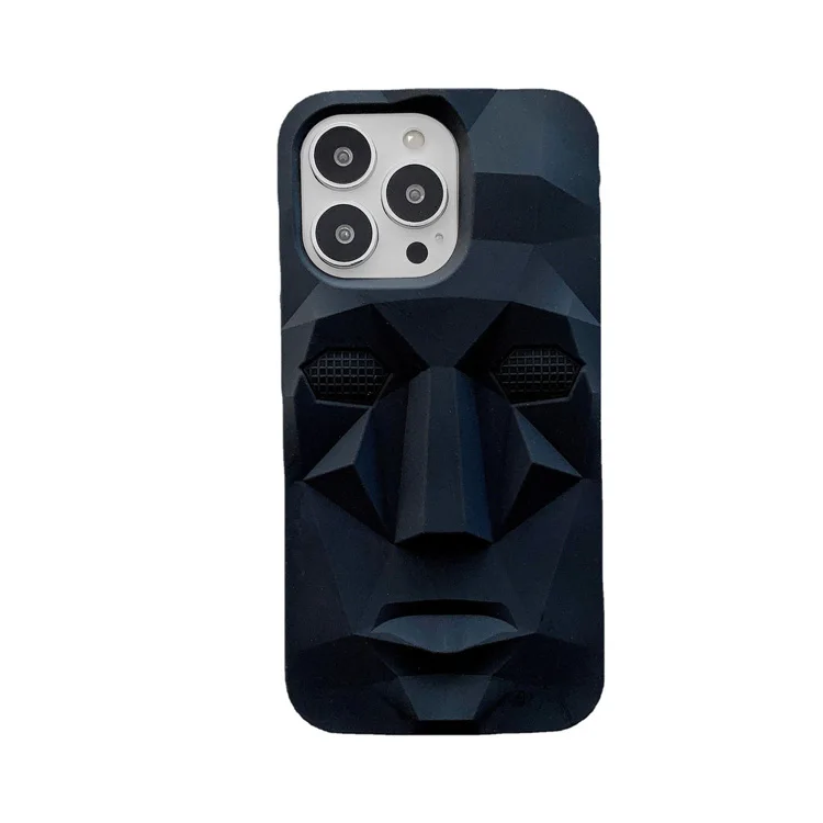 Fashion famous megalithic statue design soft silicone phone case cover for iphone 14 13 pro max 12 11 x xr xs max 7 8 plus
