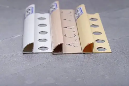 Misumi drywall corner flexible furniture bead corners strip PVC plastic edge tile trim for kitchen cabinet door