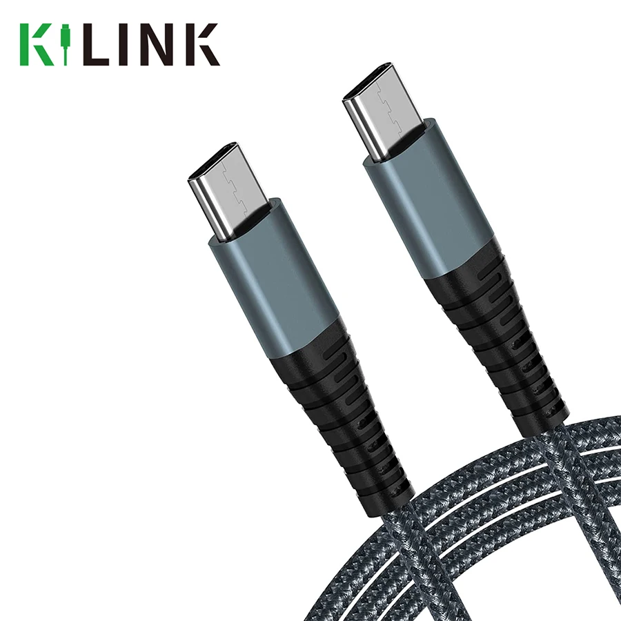 New design Type c cable fast charging PD 100W type c to type c pd charging usb cable pd charging cable For mobile phone