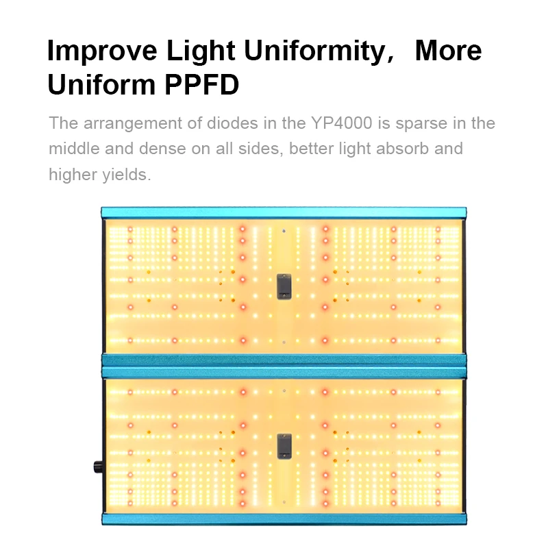 diy indoor herb garden full spectrum 4000w house plant growth lamp pcb 225 with led grow light