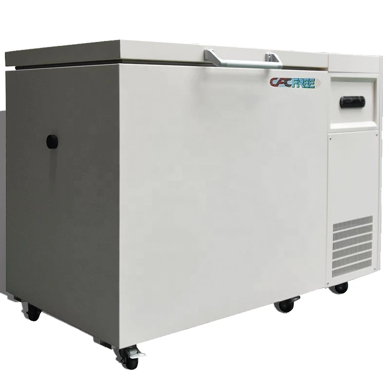 80 vaccine storage Laboratory freezer -150C  Biomedical Cryo chest Freezer 258L Medical Cryogenic freezers