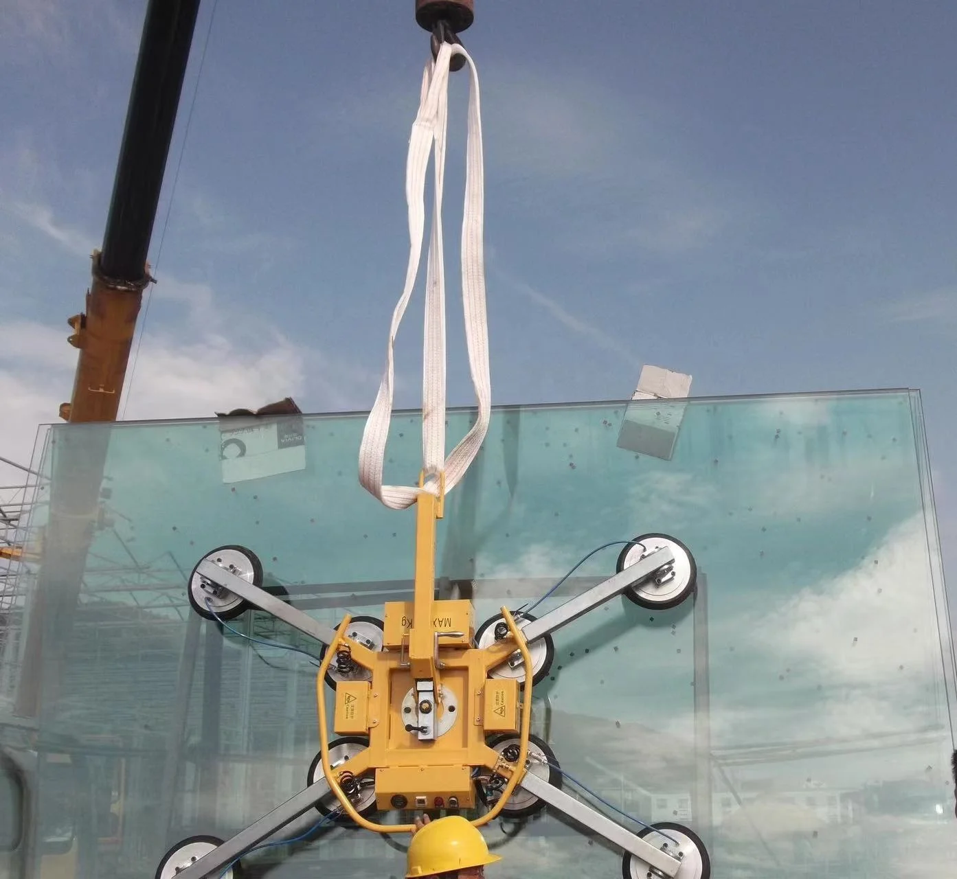 Stone Glass Electric Vacuum Steam Lifting lifter Machine