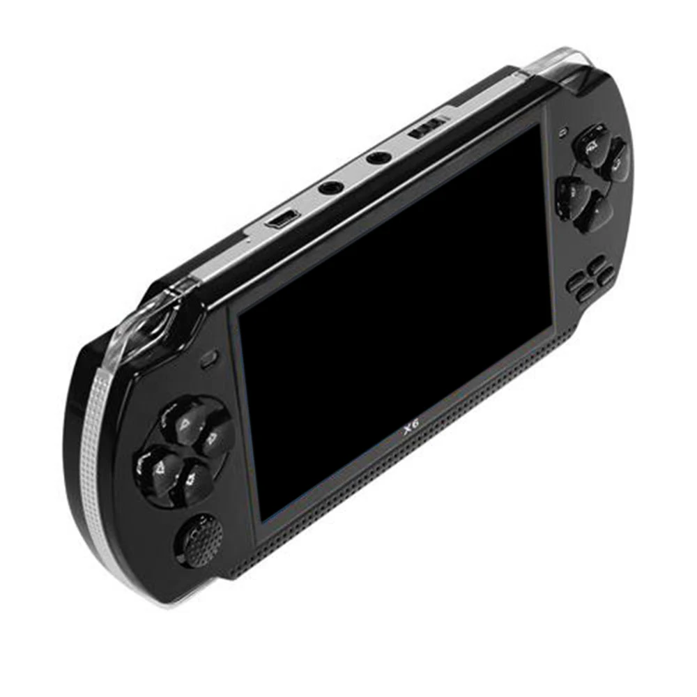 Хит продаж 2022, портативная игровая консоль с экраном 4,3 дюйма, 128 бит, игровая консоль X6, игровая консоль для детей, подарок