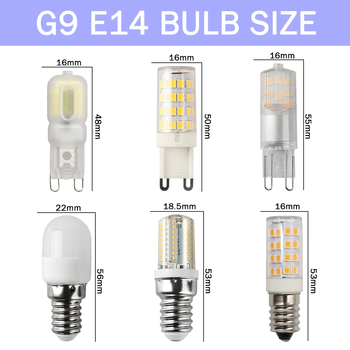 Светодиодная лампа G9 220 В переменного тока 2 Вт 3 силикагель SMD2835 E14 светодиодная 360 угловая люстра прожектор галогенные светильники офисные