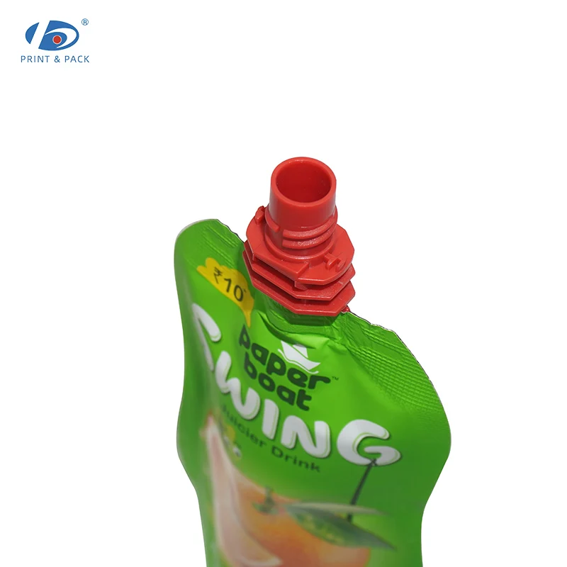 New Product 2024 China Suppliers Plastic Packaging Bags Special Shaped Baby Food Puree Sachet Spout Pouch