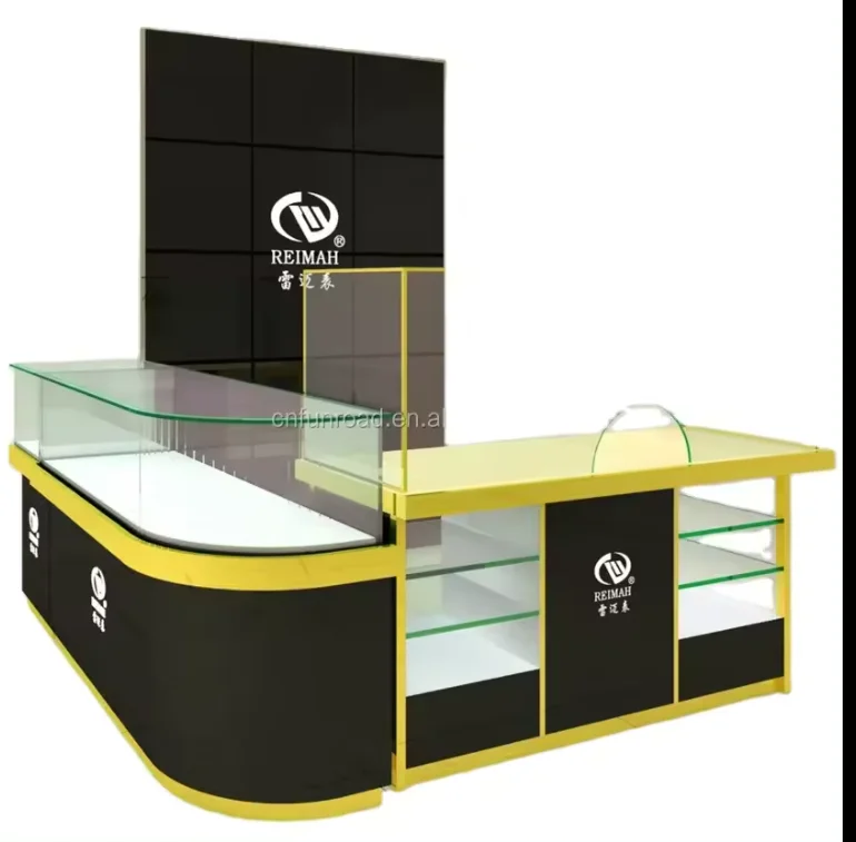 New Design Artistic Watch Display Stand Showcase for Retail Watch Store