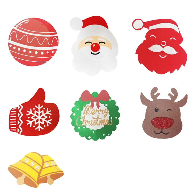 Breast Adhesive Cute Nipple Pasties Disposable Christmas Decoration Hot Girls Sexy Nipple Covers For Woman