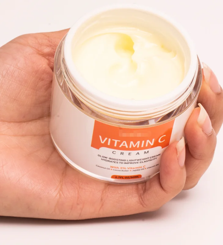 Private Label Korea Vitamin C Whitening Set Organic Moisturizing Face Cream