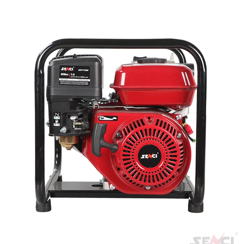 2 Inch 3 Inch 4 Inch Hydraulic Gasoline Trash Pump Dirty Water Pump Submersible Pumps SCWP50 208cc 7HP water pump