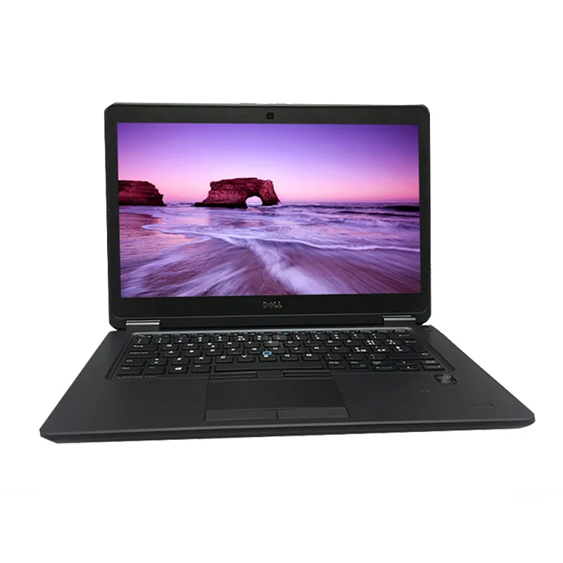 
used notebook core i5 laptop 14 Inch E7450 128Gb SSD 4GB memory cheap used laptop for business 
